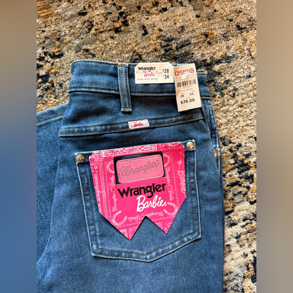 Wrangler Barbie flare jeans